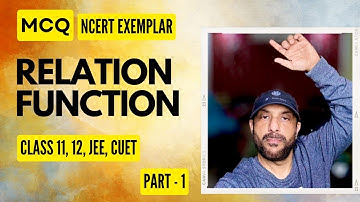 Relations and functions | exemplar chapter 2 | MCQS | jee | BITSAT | CUET | part 1