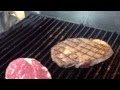ステーキをやいている時の様子！　群馬　ステーキとハンバーグの店GGC