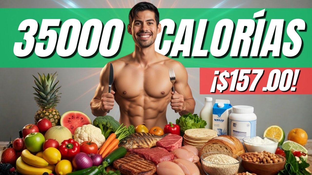 ¿Cuánto cuesta COMER PARA GANAR MÚSCULO en México? (Presupuesto realista)