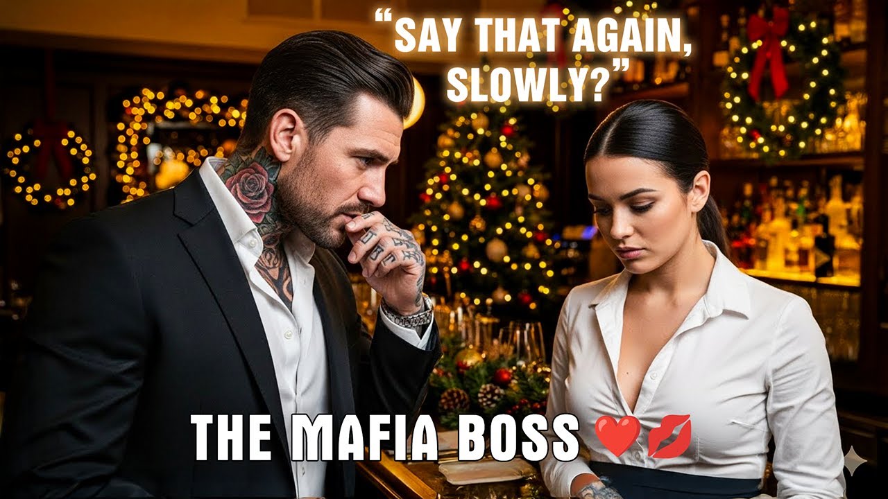 Waitress Whispered an Italian Curse—Mafia Boss Leaned Against Her Ear: “Say That Again, Slowly.”