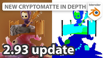 New Cryptomatte Workflow in Blender 2.93: In Depth Tutorial