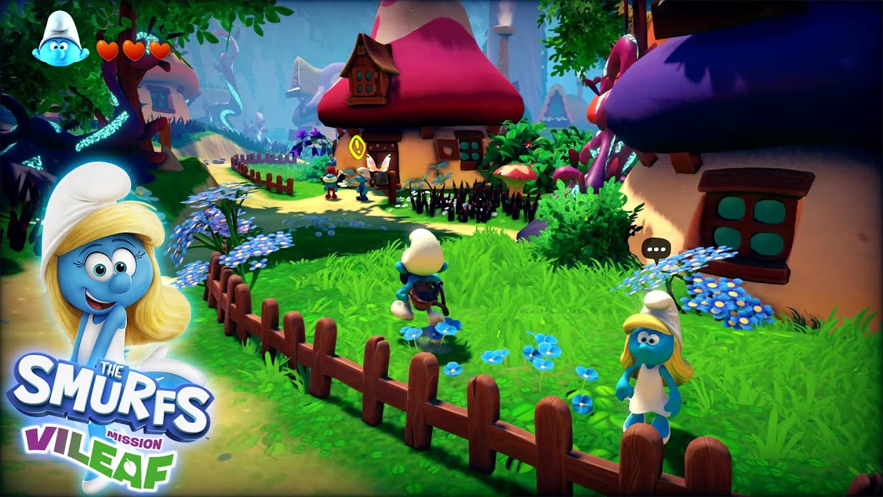 Let's play The Smurfs Mission Vileaf pc [1440p] (No commentary) - YouTube