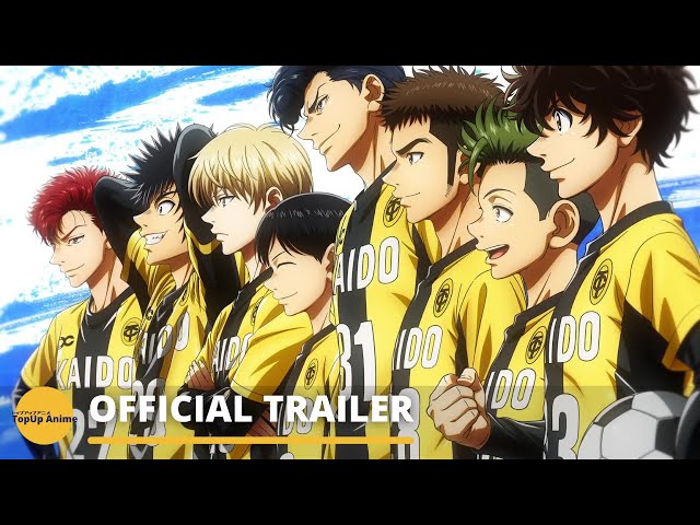 Teaser trailer da série anime de futebol Aoashi