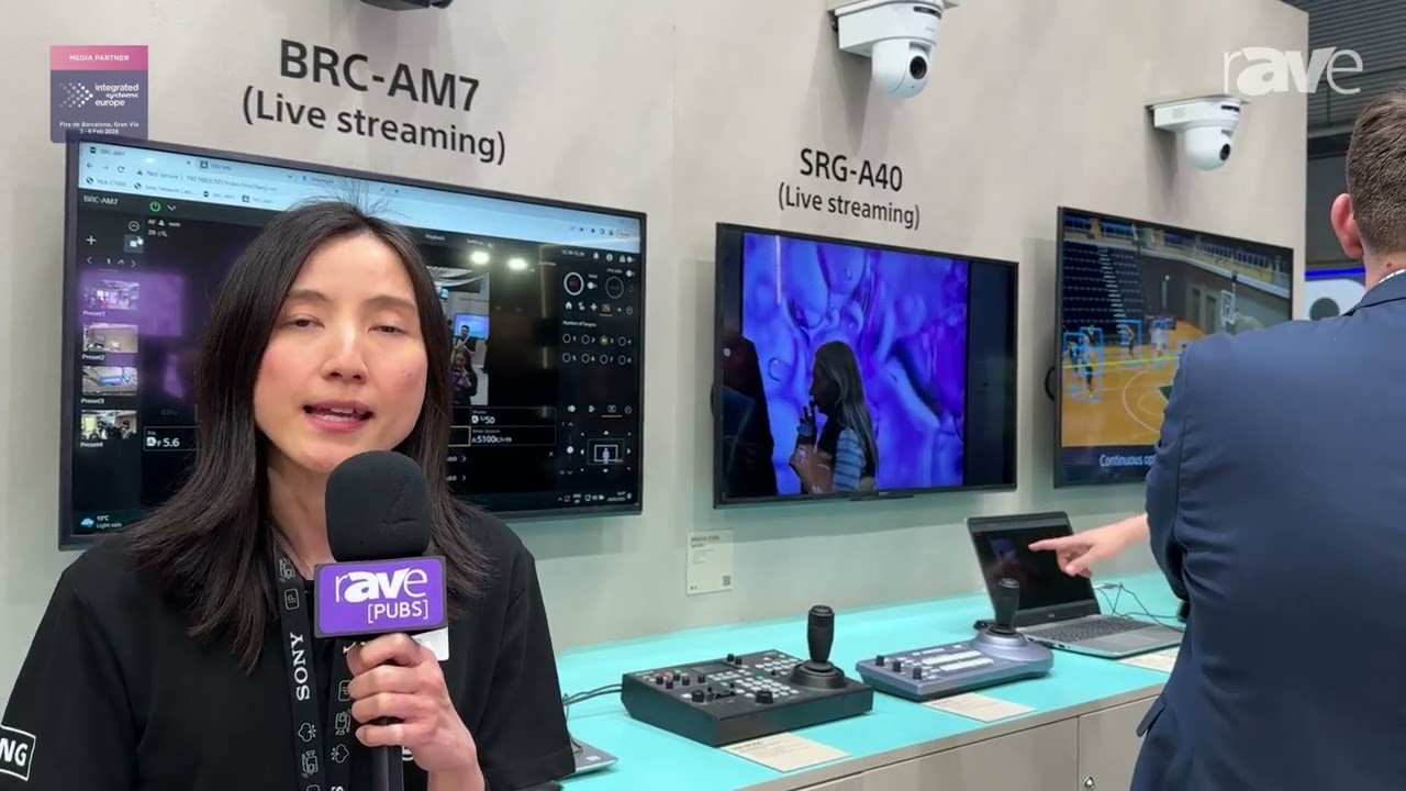 ISE 2026: Sony Highlights AI-Based Autoframing Technology on Cameras for Education