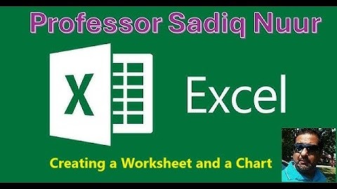 Chapter 1: Creating a Worksheet and a Chart Using Microsoft Excel 365