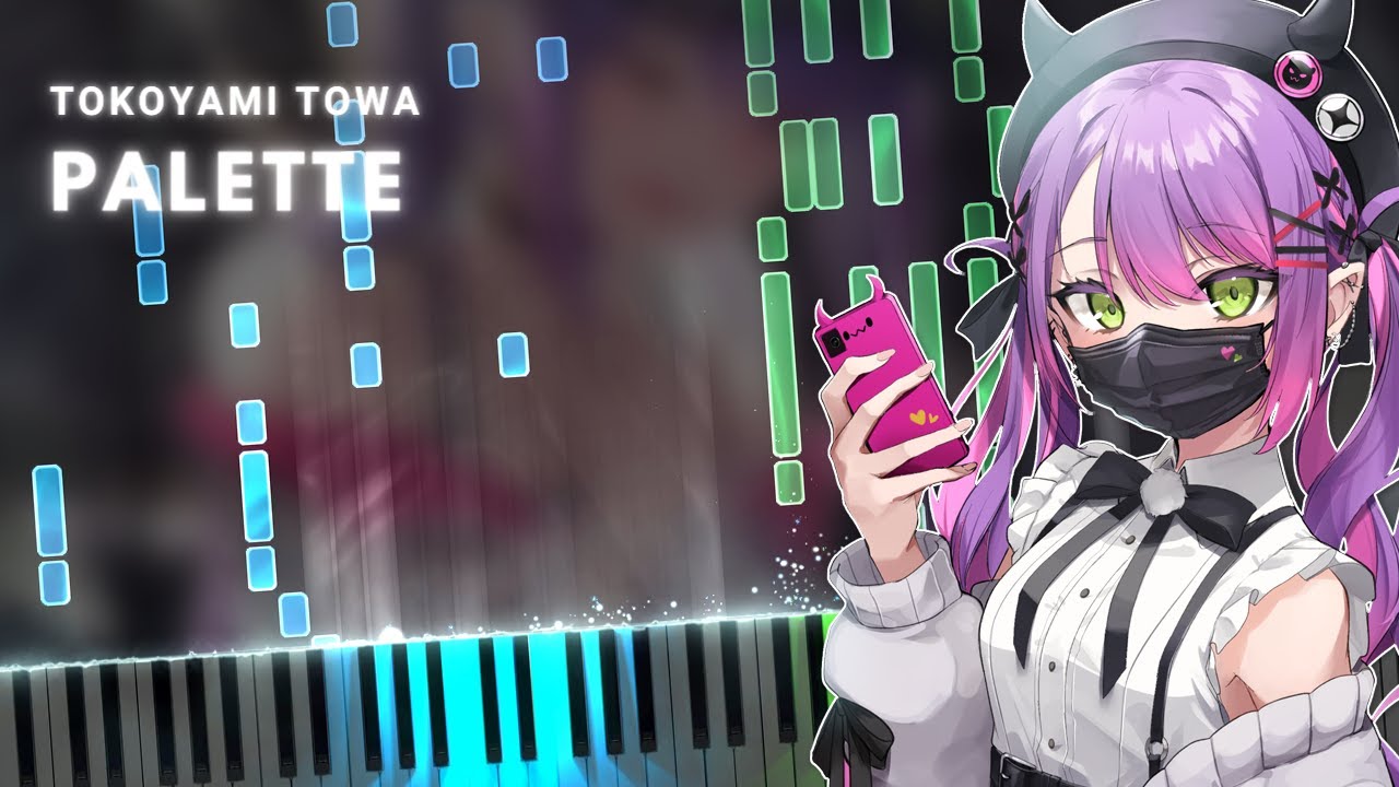 Palette by Tokoyami Towa | Piano tutorial