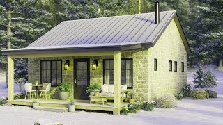 Why This 550 Sq Ft Home Is So Efficient | Icream-Tiny House