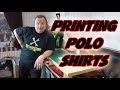 Printing Custom Polo Shirts For A Darts Team