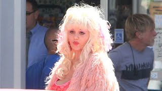 Emmy Rossum Is Unrecognizable As She Portrays 80s Billboard Icon Angelyne In Mini-Series