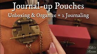 🌹Unboxing & Organize + 2 Journaling｜コラージュ素材収納🕊‎Journal