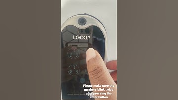 How to enter your access code on the Lockly Lock