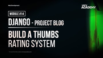 Learn Django - Thumbs up and down voting system example with AJAX