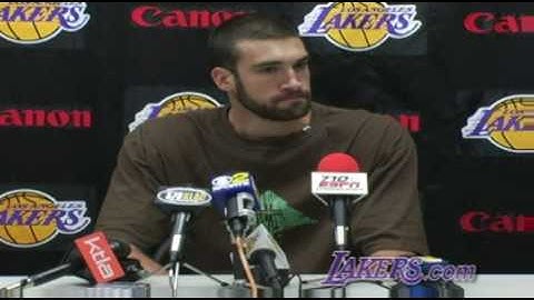 2008 Lakers Exit Interviews - Chris Mihm