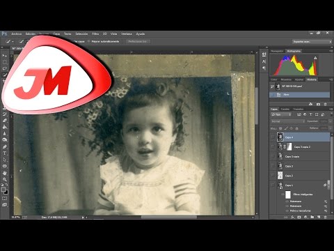 ● Restaurar Foto con Photoshop | Tutorial Fácil | Parte 1/2 ●