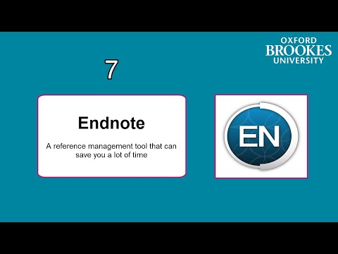7. Harvard referencing: Endnote
