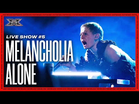 I MELANCHOLIA cantano &quot;ALONE&quot; eliminati da X Factor 2020