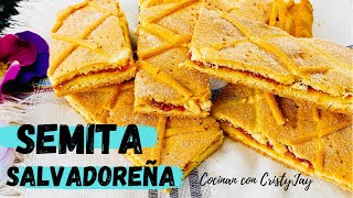How to make #Salvadoran Pacha Semita | Step by Step, Dough, Shape, Jelly Semita | Baking Class