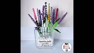 Örgü Lavanta Vazo Çiçeği