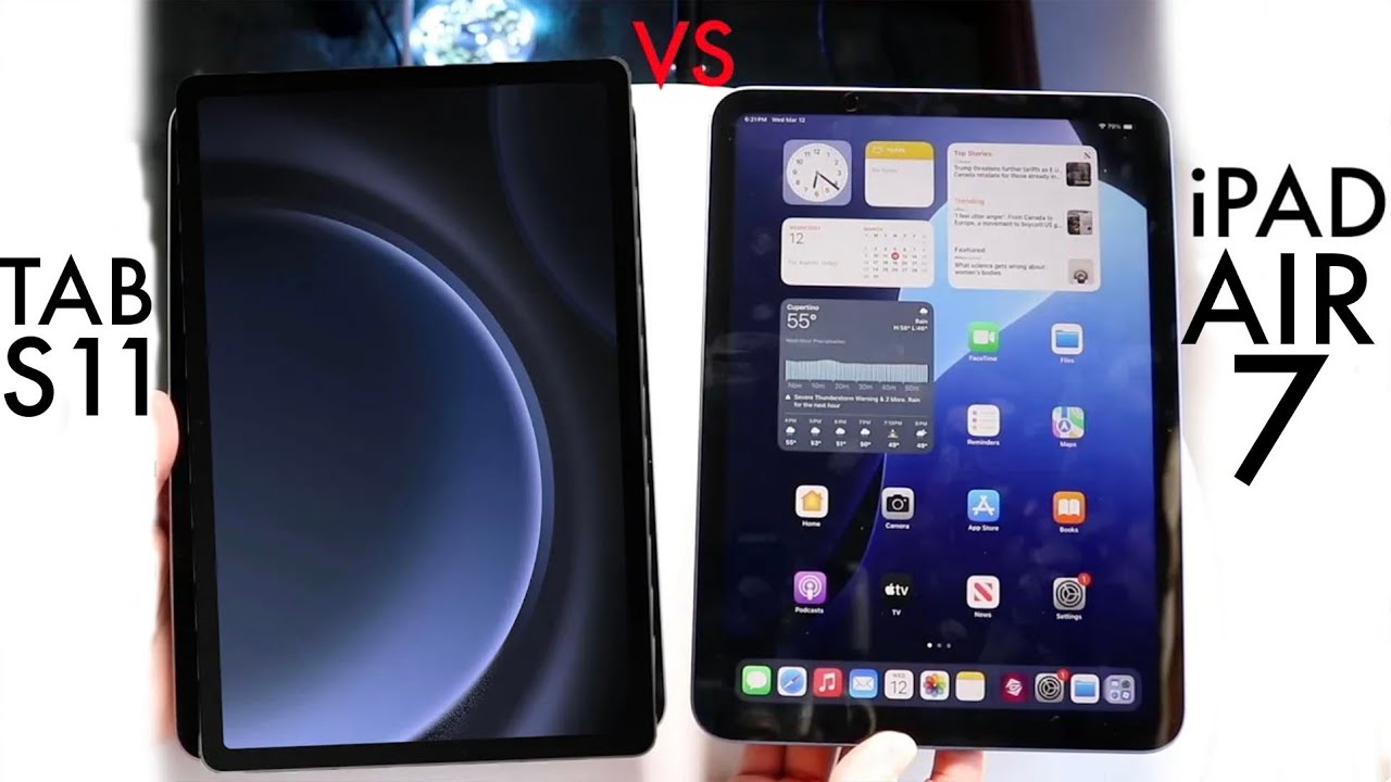 Samsung Galaxy Tab S11 Vs iPad Air 7! (Comparison) (Review) - YouTube