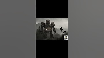 Трансформер ЛАЗ #ai #automobile #трансформеры #transformers #robot #aisampai #ии