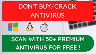 You Still Pay for Antivirus ?? Free  Online Virus Scanner screenshot 5