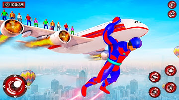 Spider Robot Game - Super Hero Rescue Mission - Android GamePlay