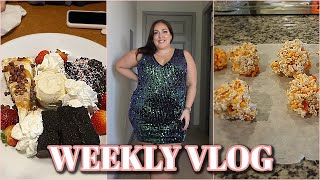 Plus Size Amazon Try-On Haul, Best Veggie Dip Ever, Ww Friendly Pecan Pieweekly Vlog Missgreeneyes