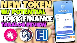 KUMITA GAMIT ANG PHONE USING HOKK.FINANCE! | NEW TOKEN RELEASE | NEW POTENTIAL TOKEN TO PUMP