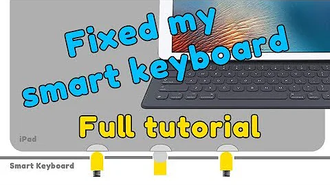 Apple iPad Smart Keyboard Fixed, contact problem