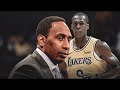 Stephen A. Smith plays tough guy when Rondo is out his face