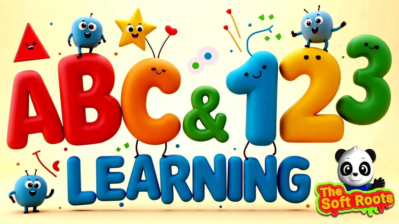 Preschool Learning activities for 3 year olds at home | Learn ABC Phonics Shapes Numbers Colors 🌈 thumbnail