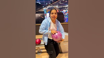 I shot my first strike in bowling 🤩 #priyalkukreja #shorts #ytshorts