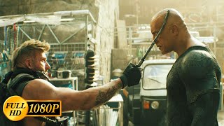Dwayne Johnson rescued a boy and his mother from bandits / Black Adam (2022) screenshot 2