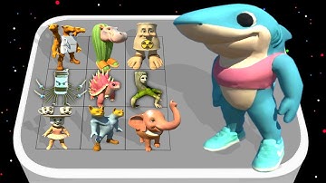 Brainrot  Merge Master | Tung Tung Sahur Run & Merge Battle _ Tralalero Gameplay Walkthrough