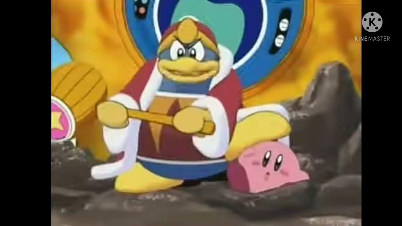 a interpretation of the Kirby falling off a cliff scene YouTube