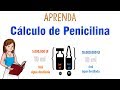 Clculo de penicilina cristalina  explicao  resoluo  completo