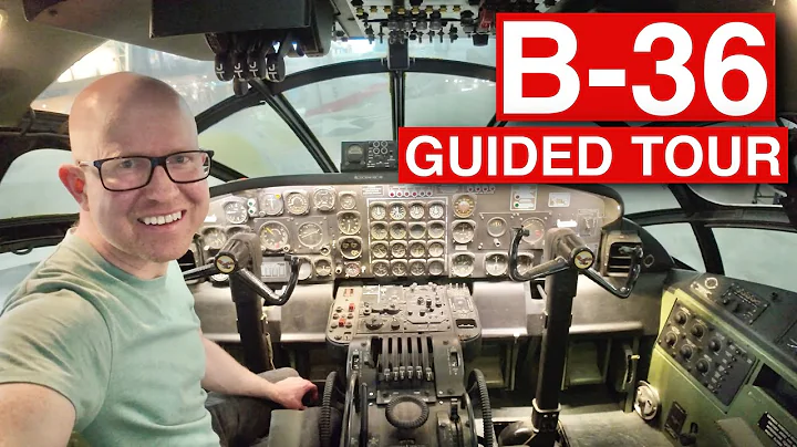 Guided tour through a TEN ENGINE Convair B-36 Peacemaker!