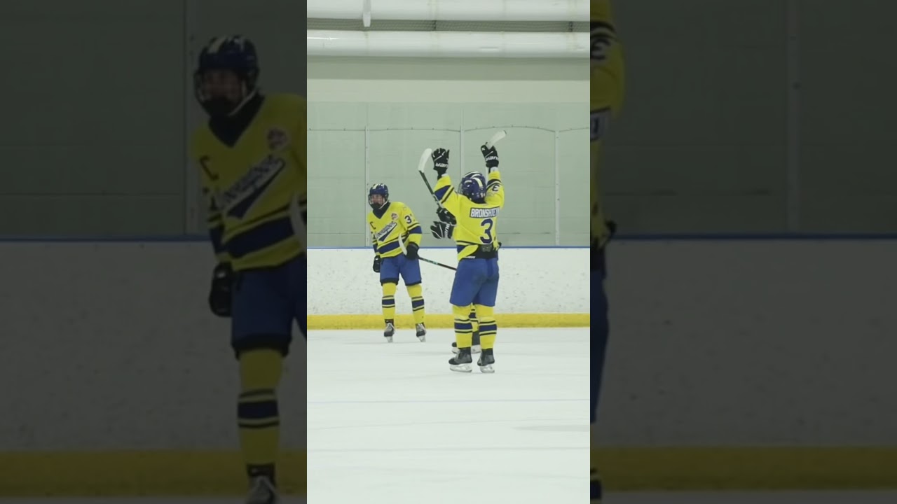Crisp pass for a cross crease game winner during Flyers Cup🔥 