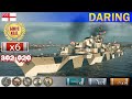 ✔ Холодная война! Эсминец "Daring" X уровень Британия | [ РОЗЫГРЫШ ] World of WarShips Gameplay