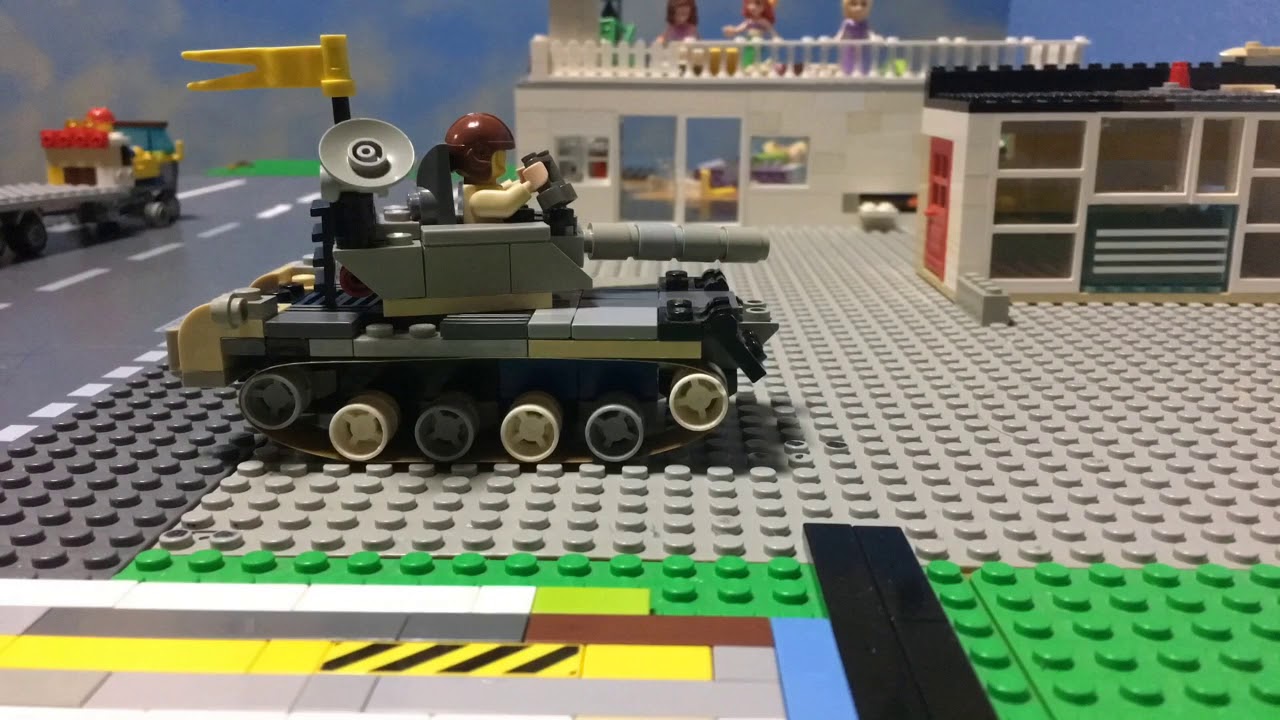 Lego Stop Motion オリジナル戦車 Youtube