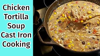 Chicken Tortilla Soup #castironcooking #lodgecastiron by Cookin' with Bobbi Jo 209 views 3 months ago 6 minutes, 58 seconds