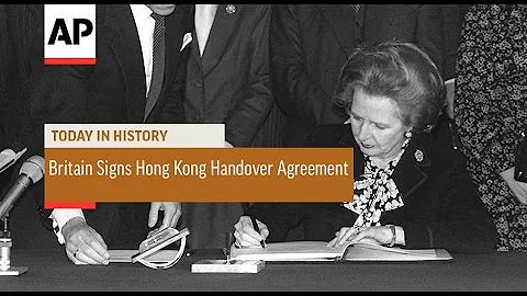 Britain Signs Hong Kong Handover Agreement - 1984  | Today in History | 19 Dec 16 - DayDayNews