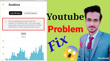 we are experiencing issues with the system | Yt Studio realtime