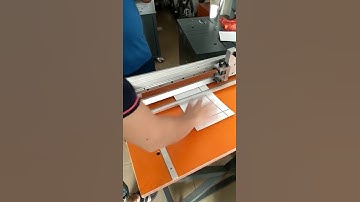 Bochen manual V type cardboard grooving machine