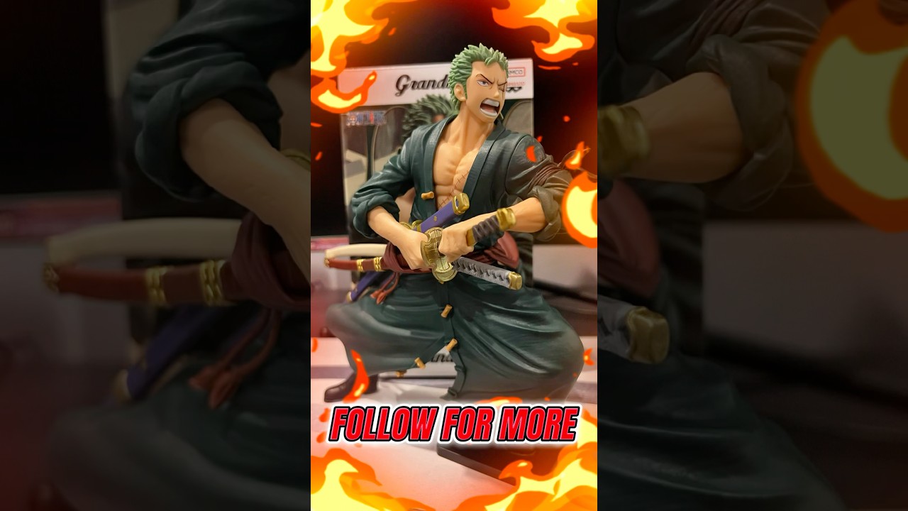Unboxing One Piece Grandista Roronoa Zoro 