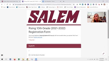 2021 Course Registration Instructions for Rising 10th Grade Students