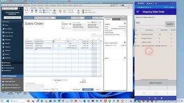 QuickBooks Inventory Scanner:  Ship sales Orders in QuickBooks with Accuware Android App