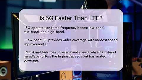 Is 5G Faster Than LTE? - Talking Tech Trends