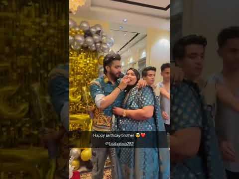 Faiz Baloch Birthday Celebrate Family And Team 07 Member Shorts Faizbaloch
