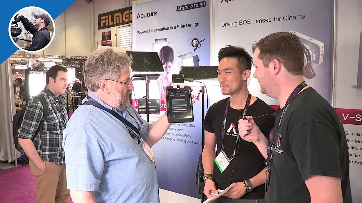 NAB 2015: Aputure Lightstorm Series LED Lights CRI Test